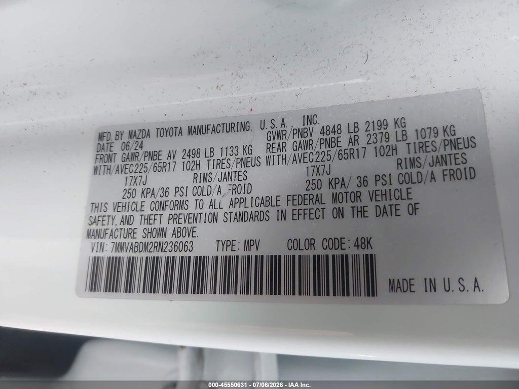7MMVABDM2RN236063 2024 MAZDA CX-50 photo no. 9