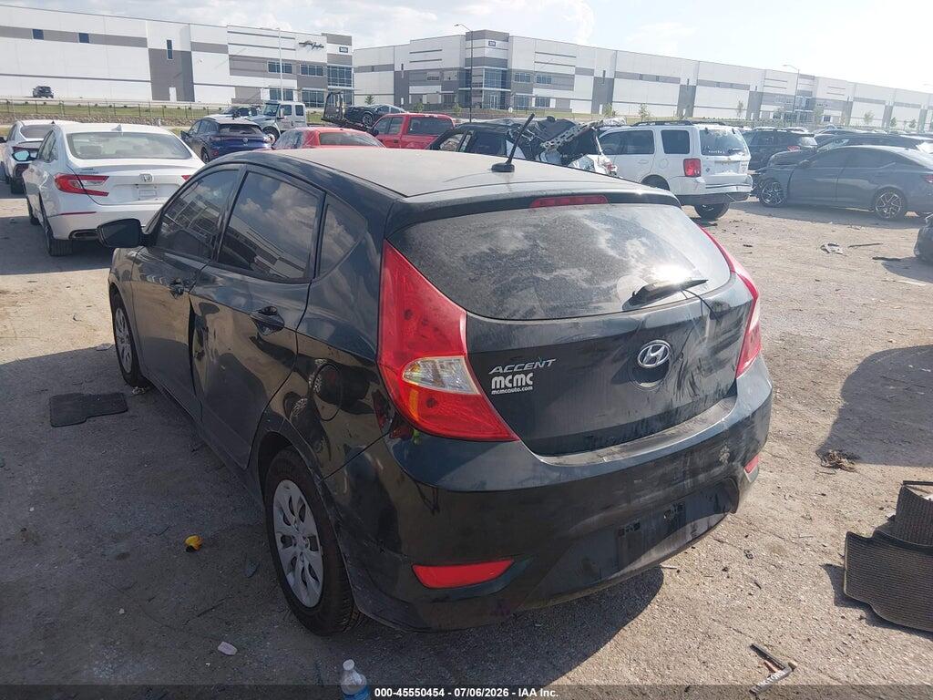 KMHCT5AE6HU301139 2017 HYUNDAI ACCENT photo no. 3