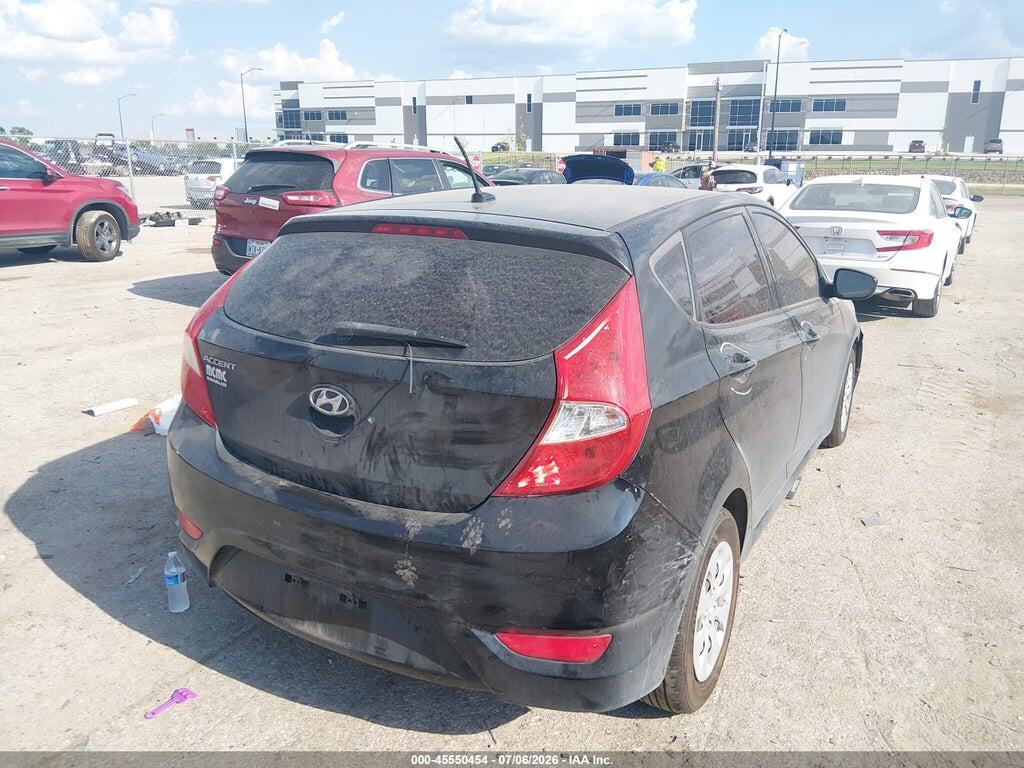 KMHCT5AE6HU301139 2017 HYUNDAI ACCENT photo no. 4