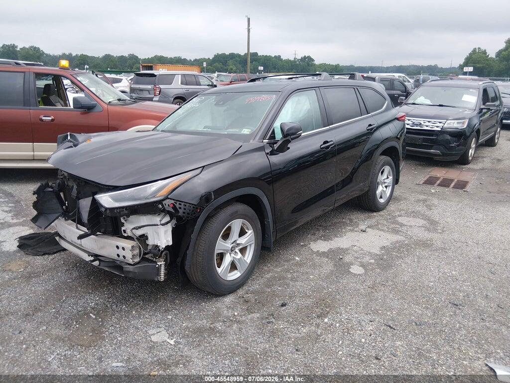 5TDBZRBH0MS097516 2021 TOYOTA HIGHLANDER photo no. 2