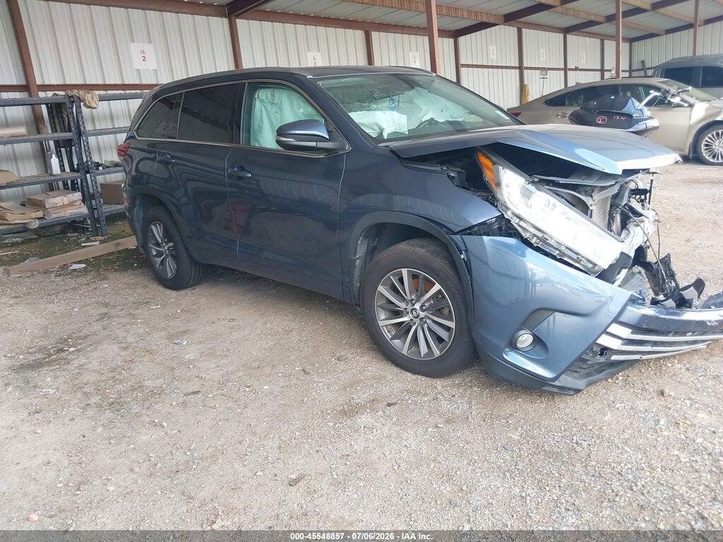 5TDKZRFH9JS277034 2018 TOYOTA HIGHLANDER photo no. 1