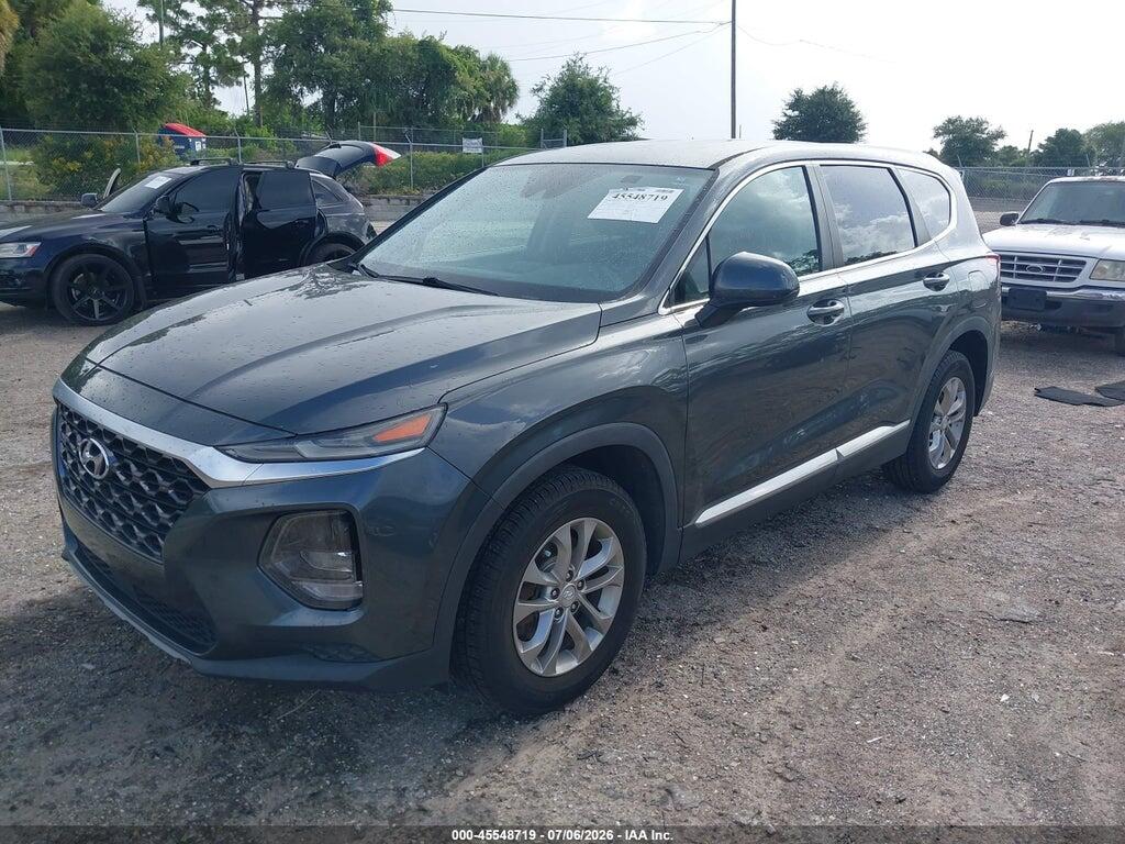 5NMS23AD4KH044222 2019 HYUNDAI SANTA FE photo no. 2