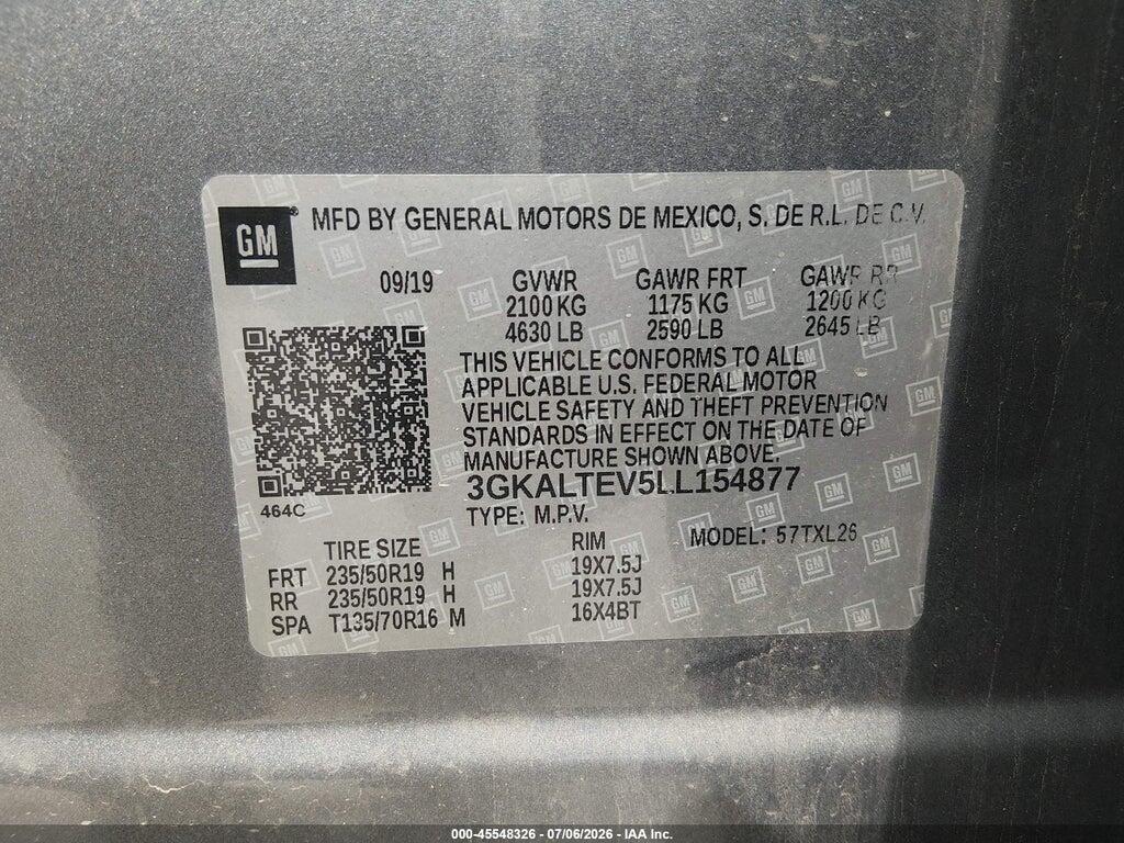 3GKALTEV5LL154877 2020 GMC TERRAIN photo no. 9