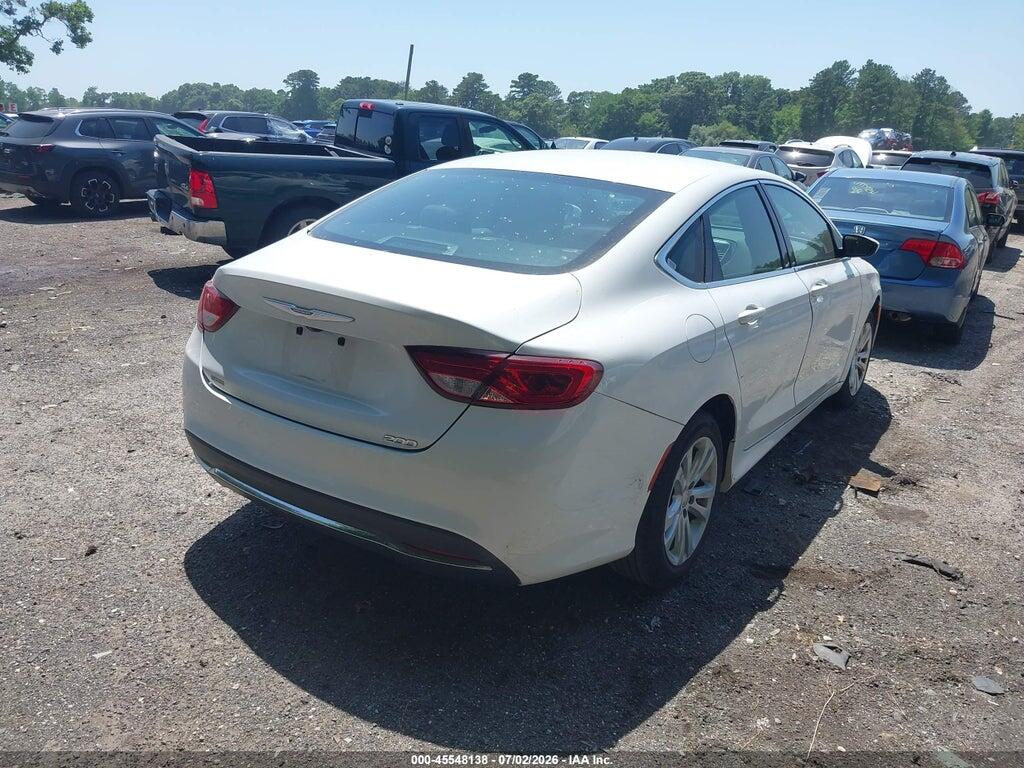 1C3CCCAB8GN140692 2016 CHRYSLER 200 photo no. 4