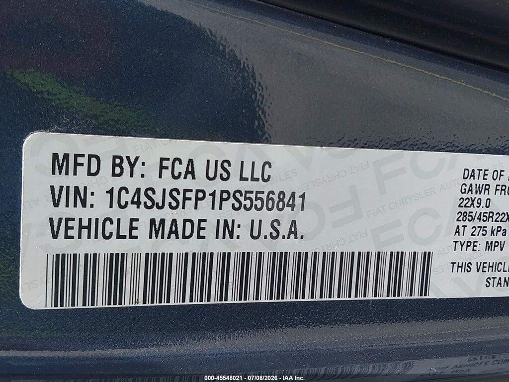 1C4SJSFP1PS556841 2023 JEEP GRAND WAGONEER L photo no. 9