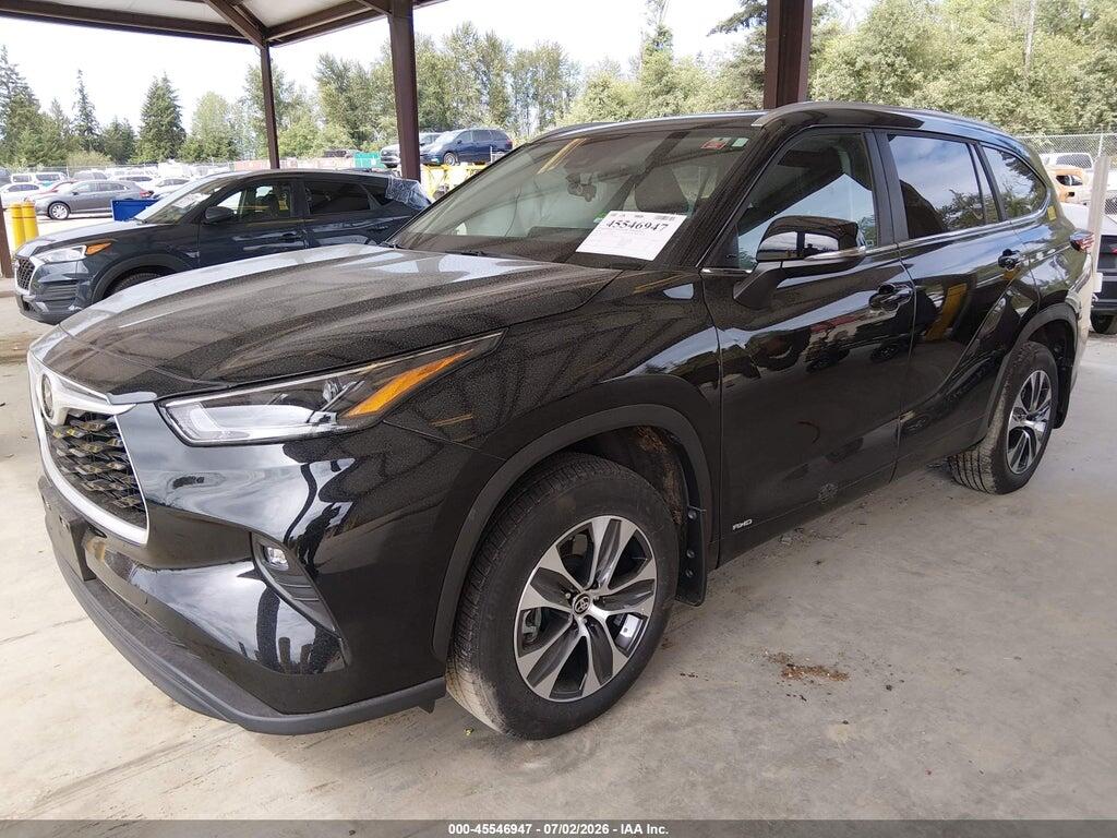 5TDKBRCH2SS666611 2025 TOYOTA HIGHLANDER HYBRID photo no. 2