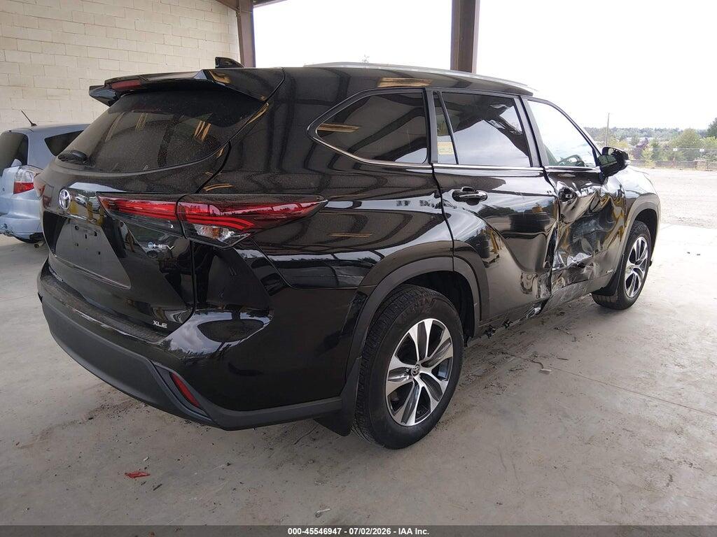 5TDKBRCH2SS666611 2025 TOYOTA HIGHLANDER HYBRID photo no. 4