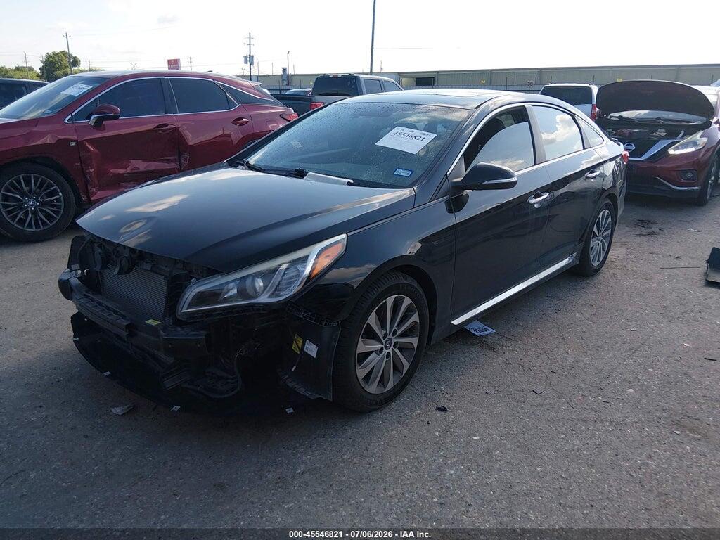 5NPE34AF6GH362208 2016 HYUNDAI SONATA photo no. 2