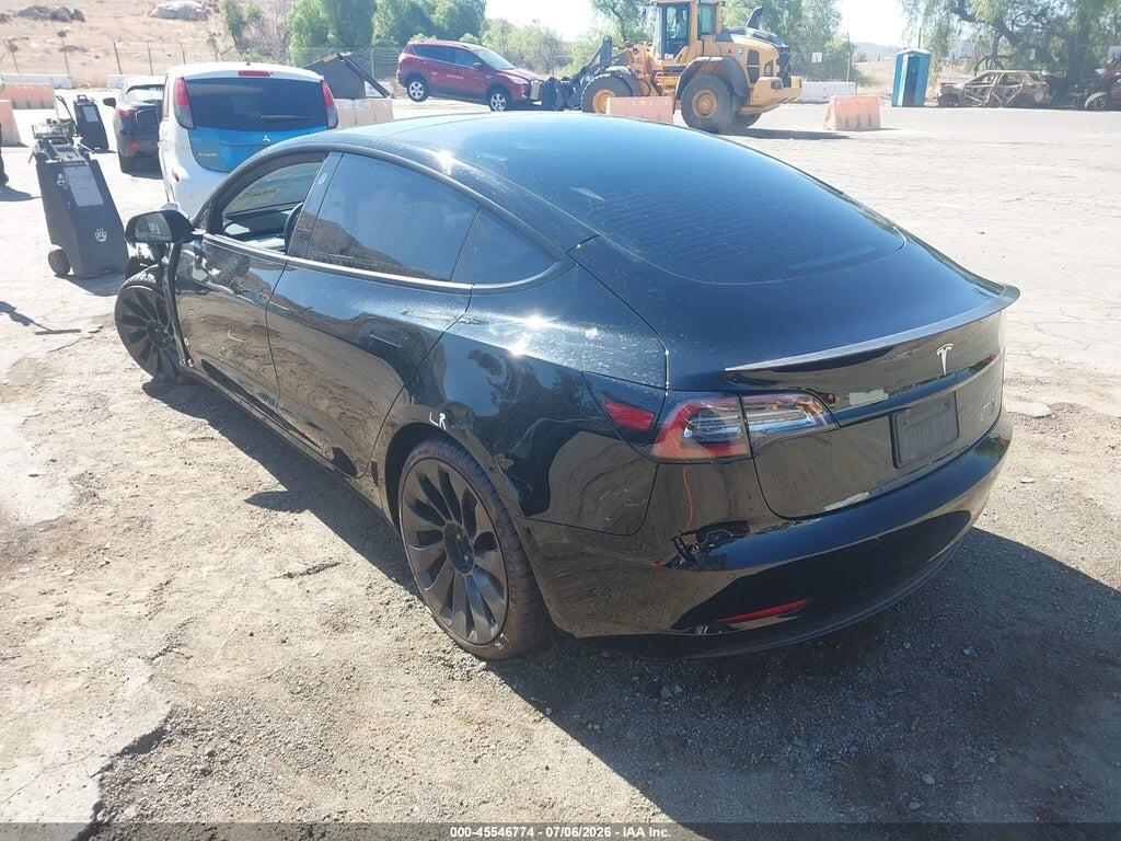 5YJ3E1EC4NF247781 2022 TESLA MODEL 3 photo no. 3