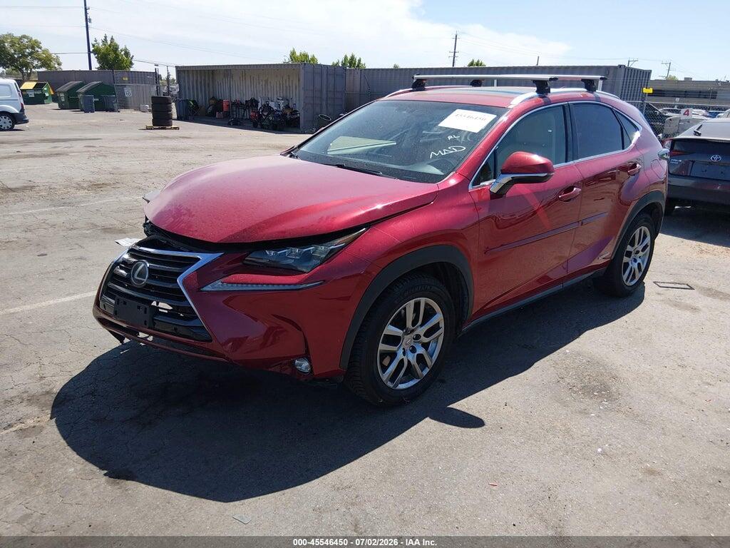 JTJBJRBZXG2039843 2016 LEXUS NX 300H photo no. 2