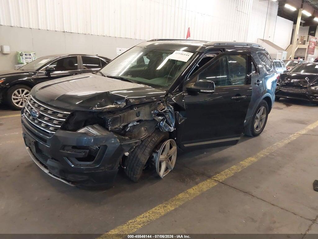 1FM5K8D86HGE00514 2017 FORD EXPLORER photo no. 2