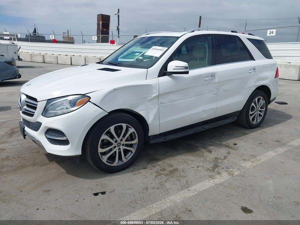 4JGDA5JB0JB039247 2018 MERCEDES-BENZ GLE 350 photo no. 2