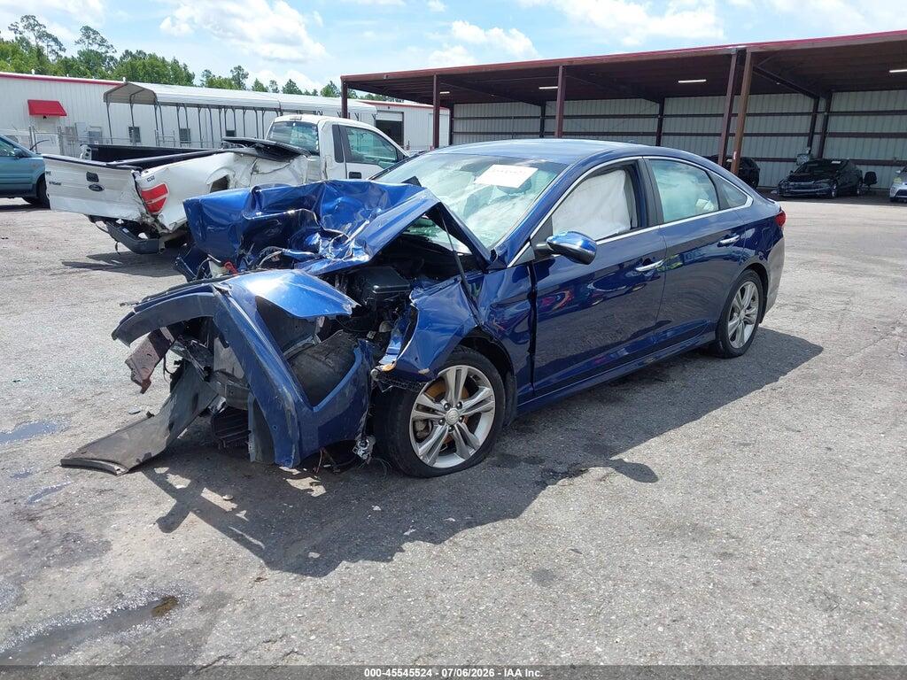 5NPE34AF5JH645898 2018 HYUNDAI SONATA photo no. 2