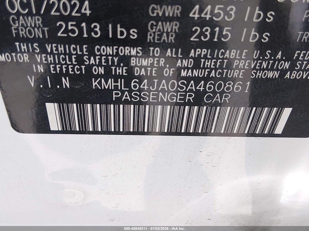 KMHL64JA0SA460861 2025 HYUNDAI SONATA photo no. 9