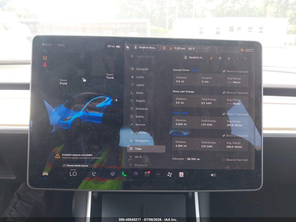 5YJ3E1EB8LF637075 2020 TESLA MODEL 3 photo no. 7