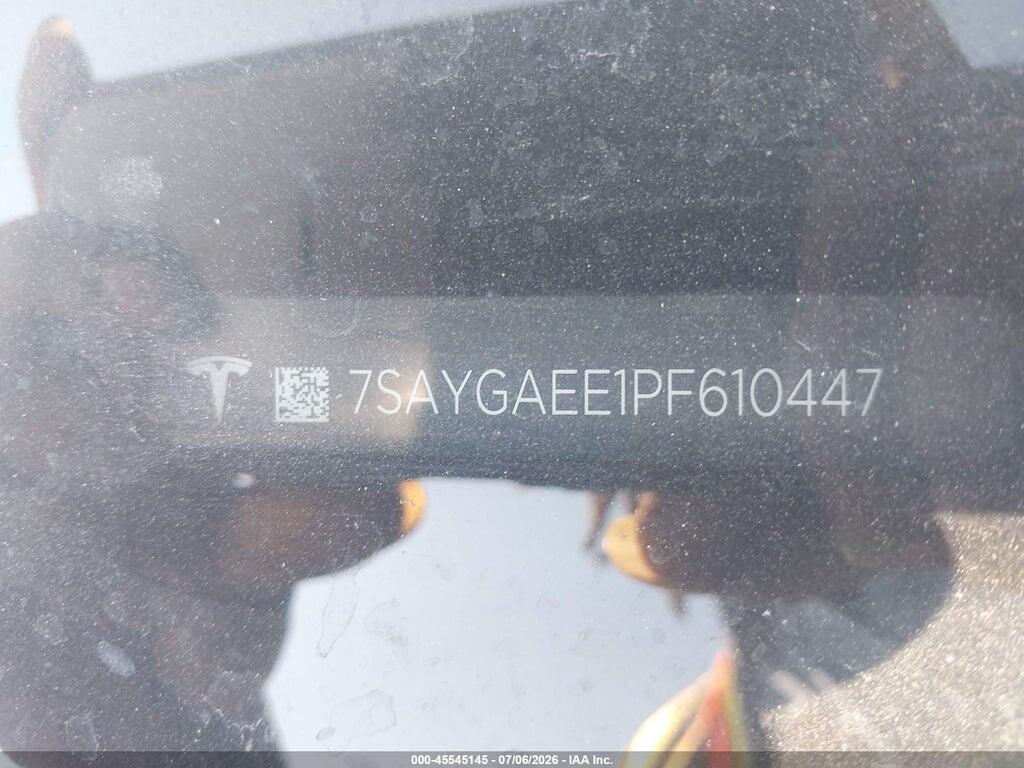 7SAYGAEE1PF610447 2023 TESLA MODEL Y photo no. 9