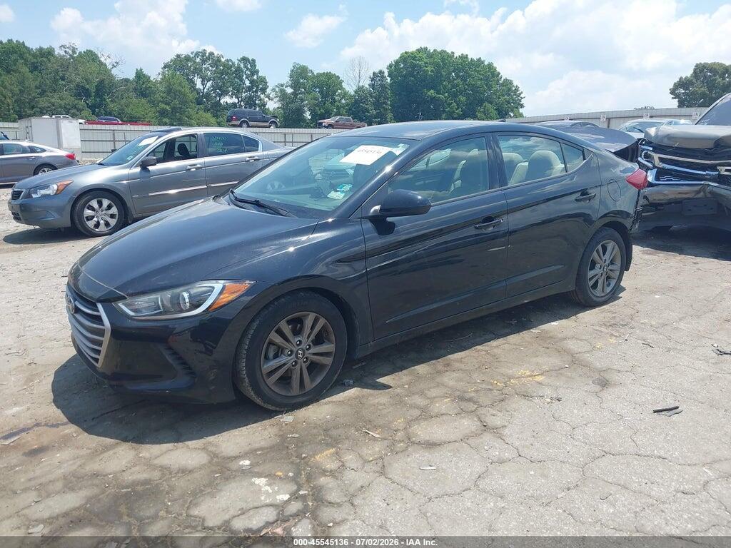 5NPD84LF1HH156676 2017 HYUNDAI ELANTRA photo no. 2