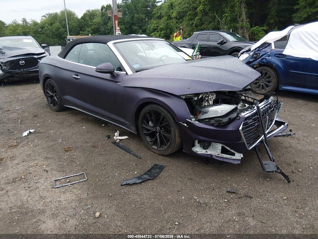 WAU2AGF52NN007489 2022 AUDI A5 CABRIOLET photo no. 1