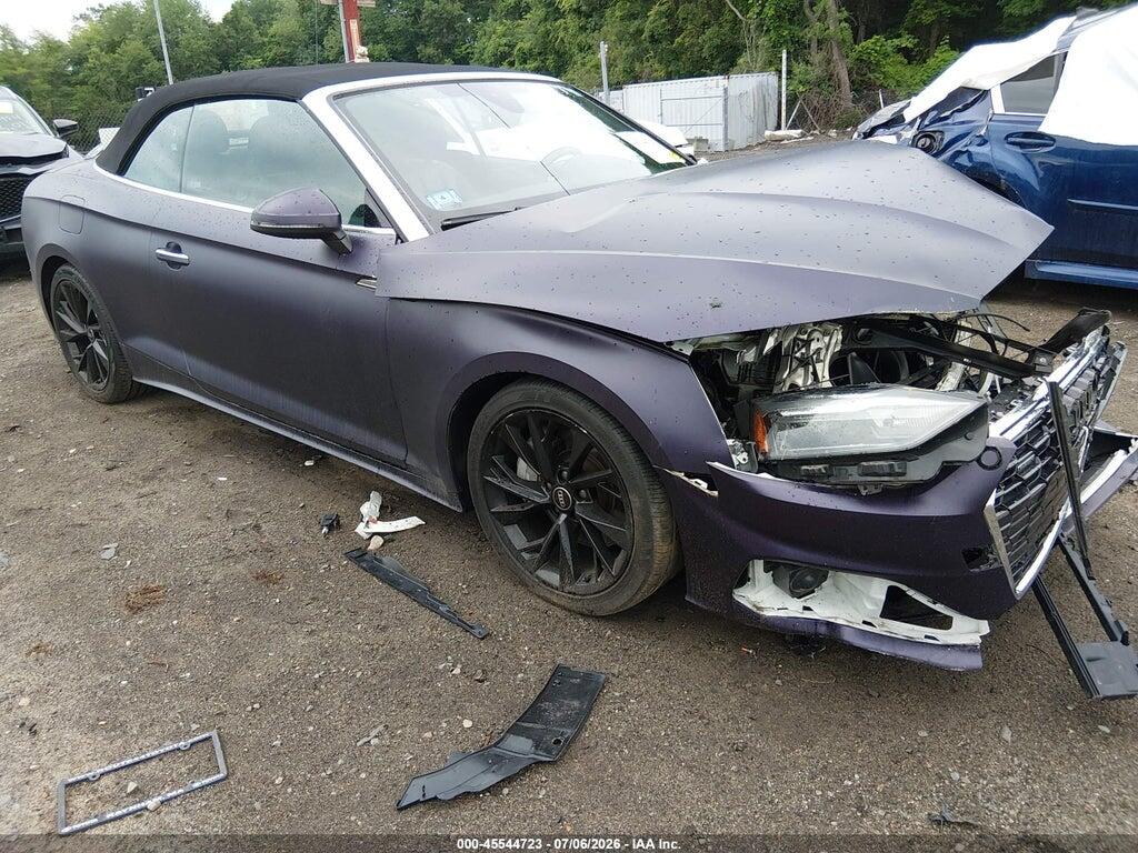 WAU2AGF52NN007489 2022 AUDI A5 CABRIOLET photo no. 6