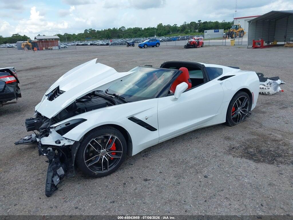 1G1YB2D71H5111132 2017 CHEVROLET CORVETTE photo no. 2