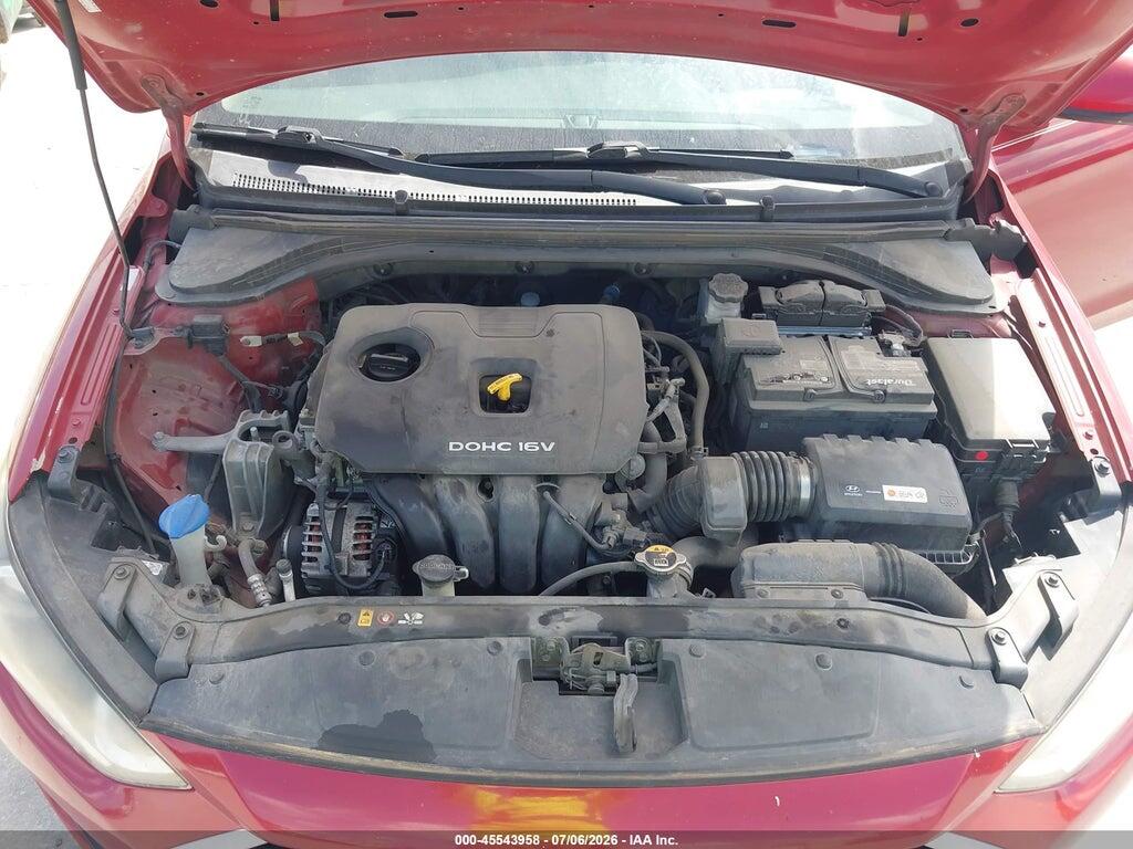 KMHD74LF2JU450145 2018 HYUNDAI ELANTRA photo no. 10