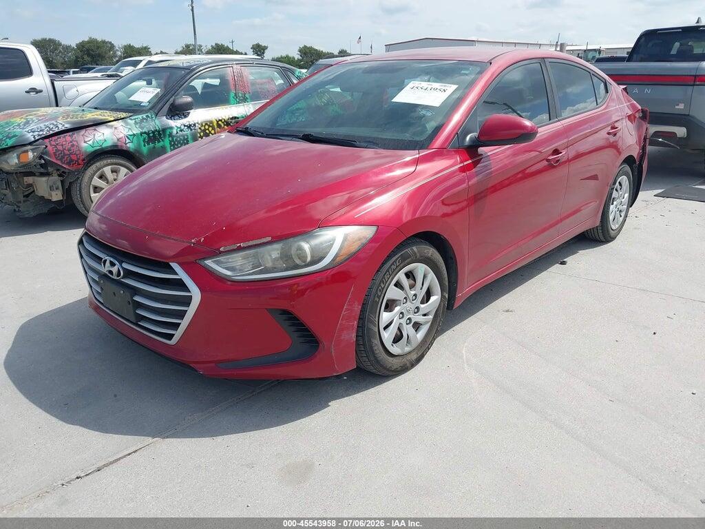 KMHD74LF2JU450145 2018 HYUNDAI ELANTRA photo no. 2
