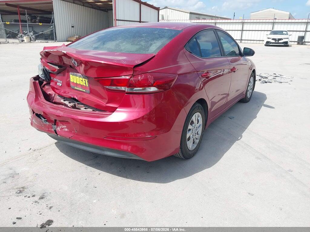 KMHD74LF2JU450145 2018 HYUNDAI ELANTRA photo no. 4