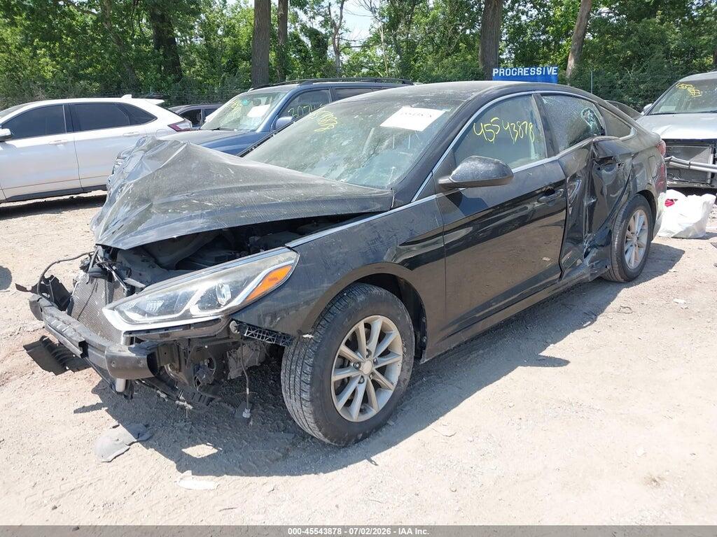 5NPE24AF3JH612854 2018 HYUNDAI SONATA photo no. 2