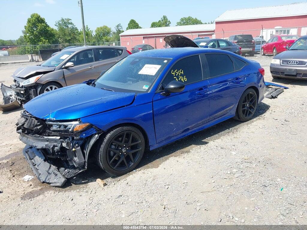 2HGFE2F55NH605808 2022 HONDA CIVIC photo no. 2