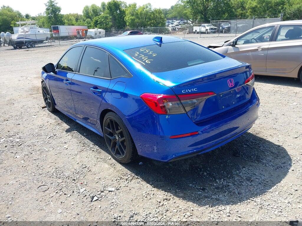 2HGFE2F55NH605808 2022 HONDA CIVIC photo no. 3
