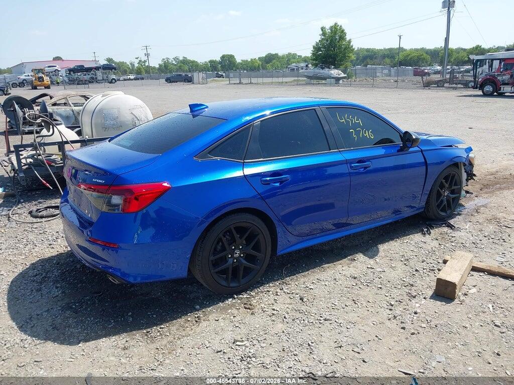 2HGFE2F55NH605808 2022 HONDA CIVIC photo no. 4