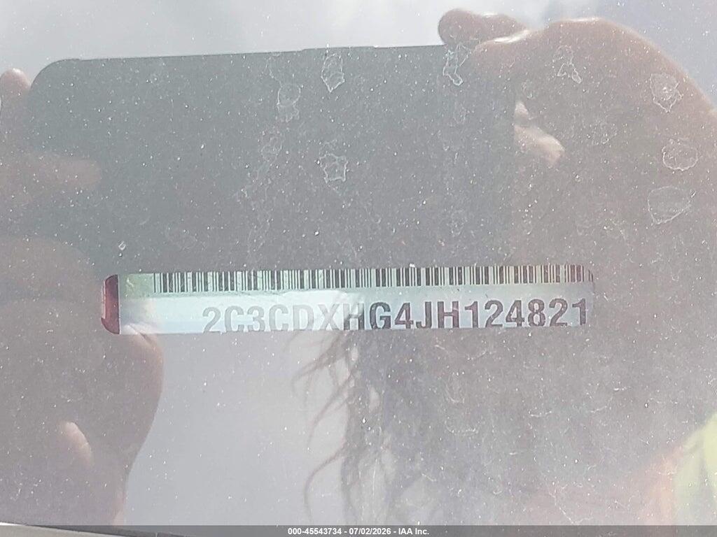 2C3CDXHG4JH124821 2018 DODGE CHARGER photo no. 9