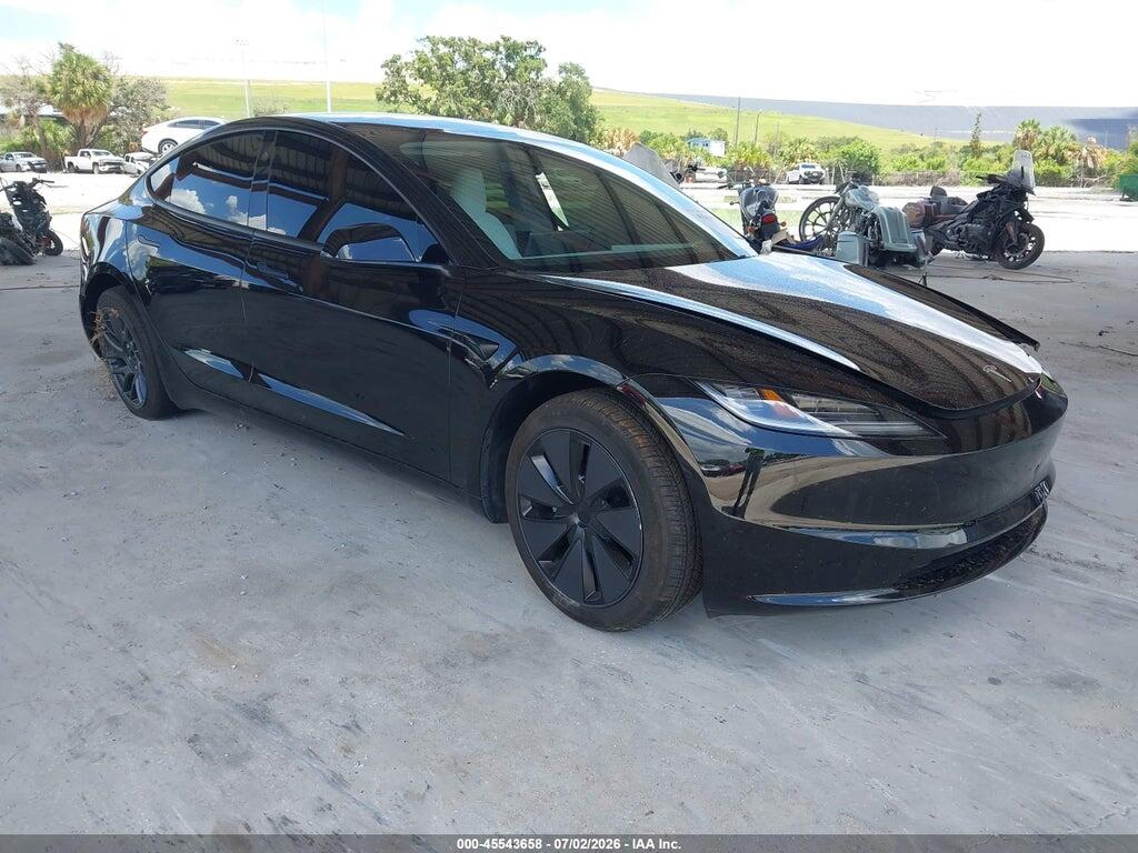 5YJ3E1EA5SF070362 2025 TESLA MODEL 3 photo no. 1