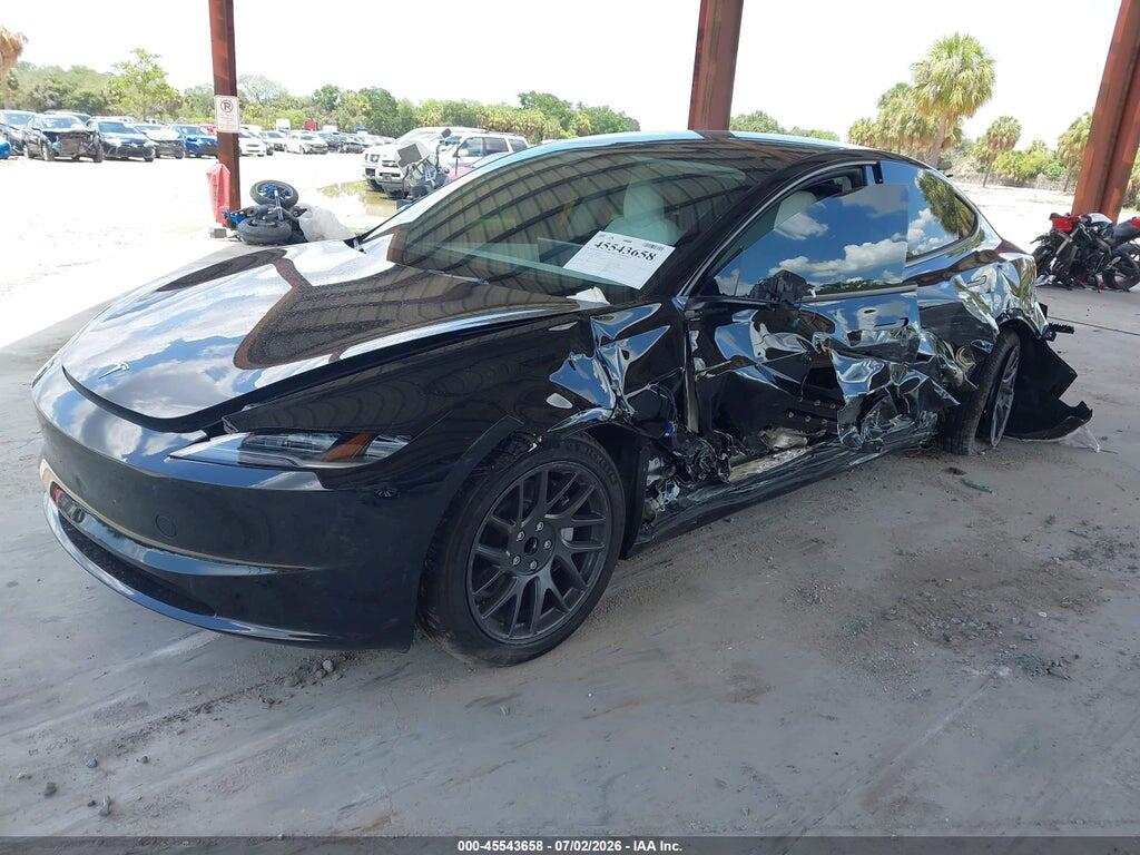 5YJ3E1EA5SF070362 2025 TESLA MODEL 3 photo no. 2