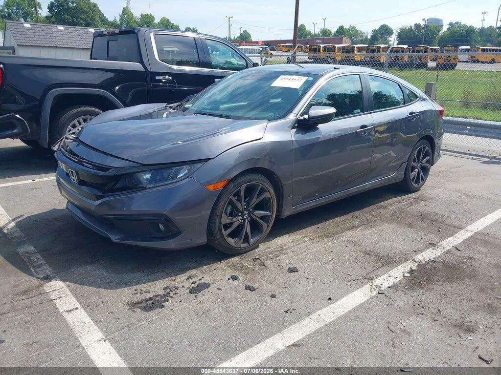 2HGFC2F80KH511248 2019 HONDA CIVIC photo no. 2