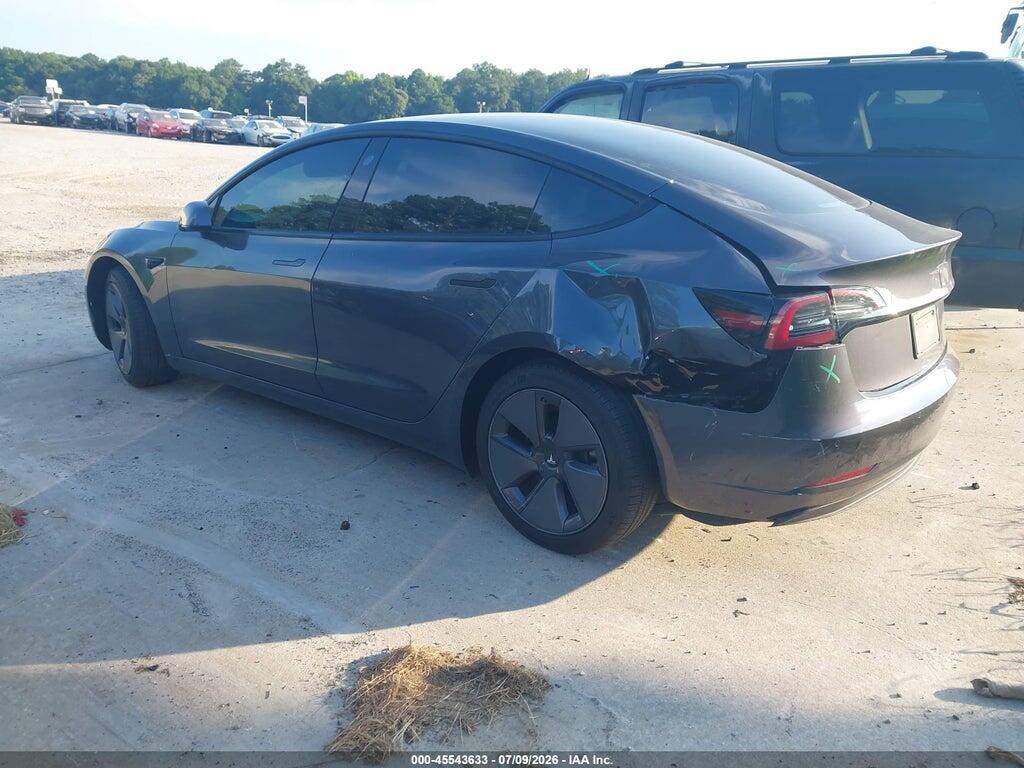 5YJ3E1EA8MF917362 2021 TESLA MODEL 3 photo no. 3