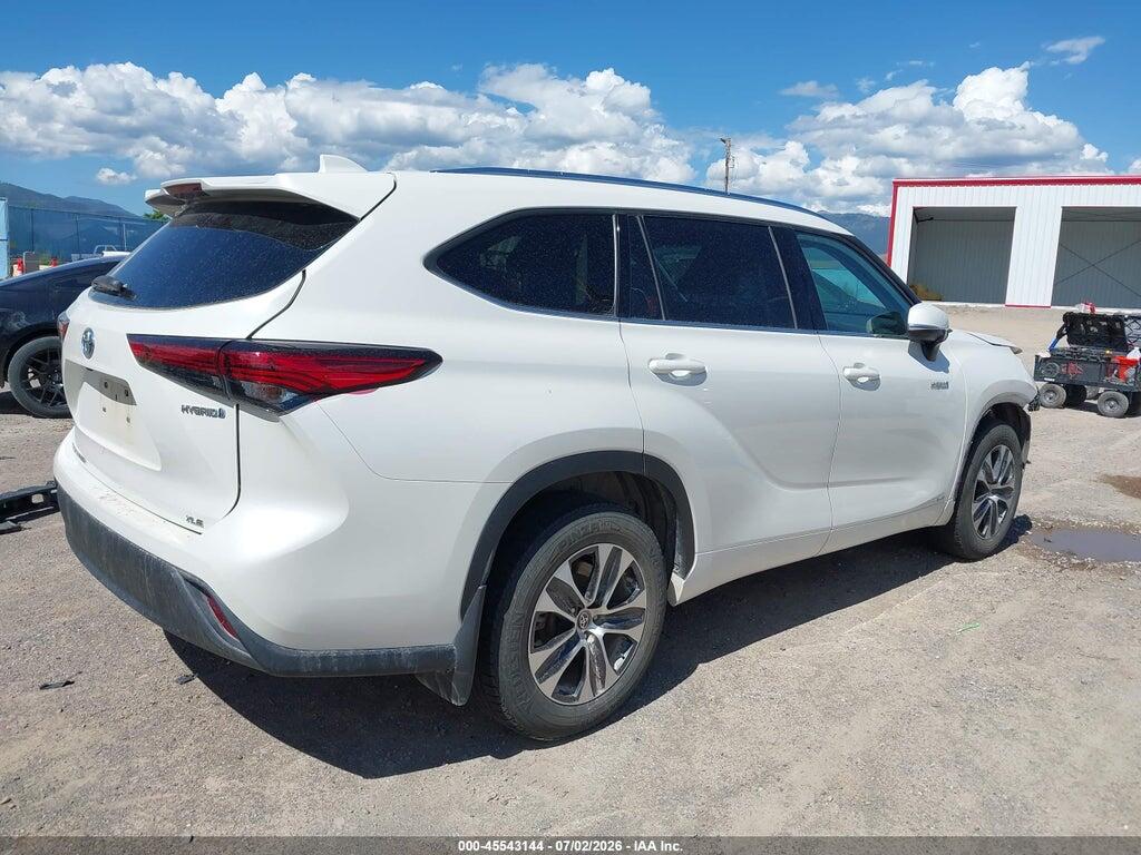 5TDGBRCH9LS511383 2020 TOYOTA HIGHLANDER photo no. 4