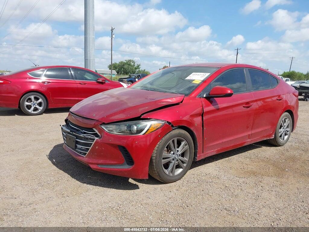 5NPD84LF8JH214899 2018 HYUNDAI ELANTRA photo no. 2