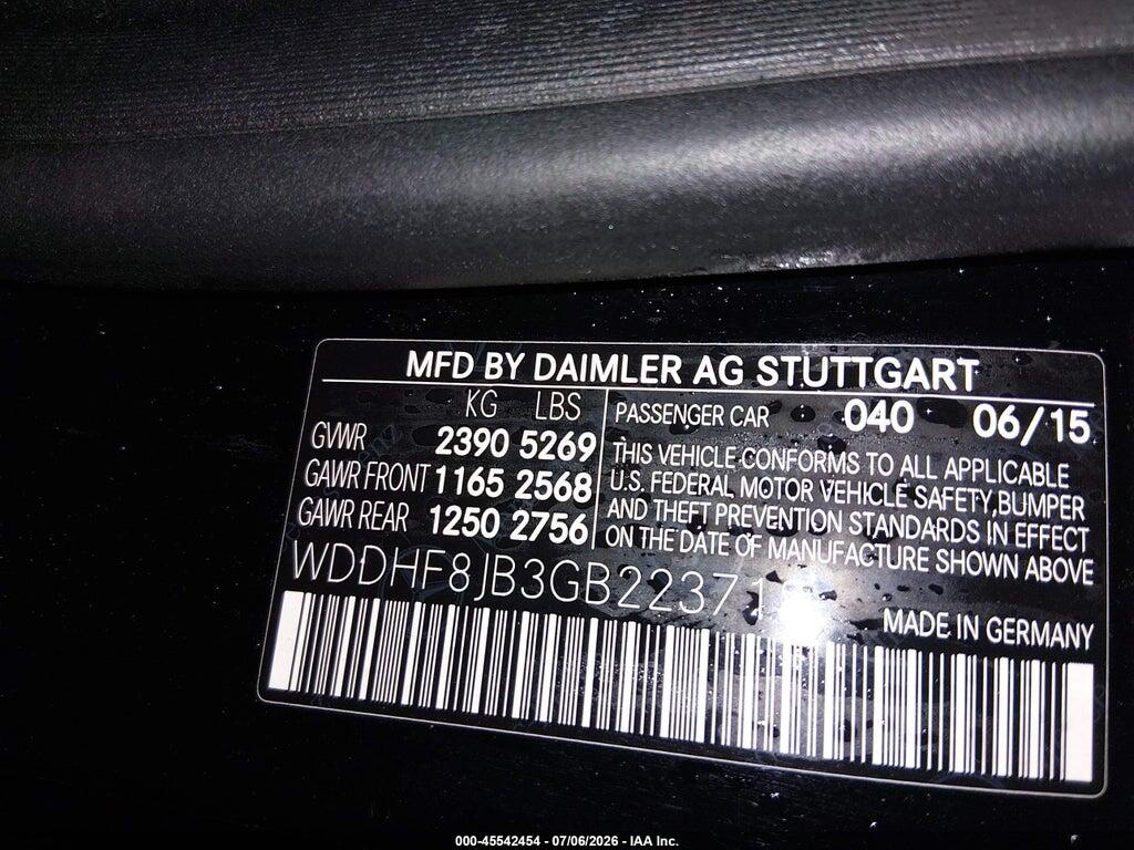 WDDHF8JB3GB223718 2016 MERCEDES-BENZ E 350 photo no. 9