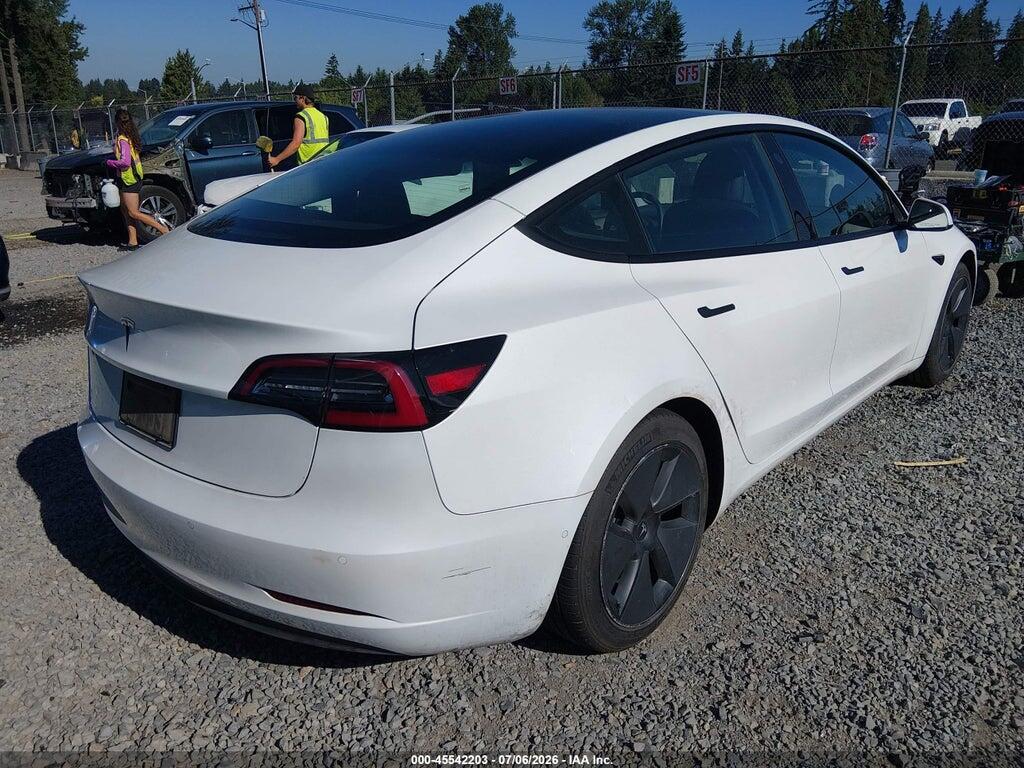 5YJ3E1EA8MF991610 2021 TESLA MODEL 3 photo no. 4