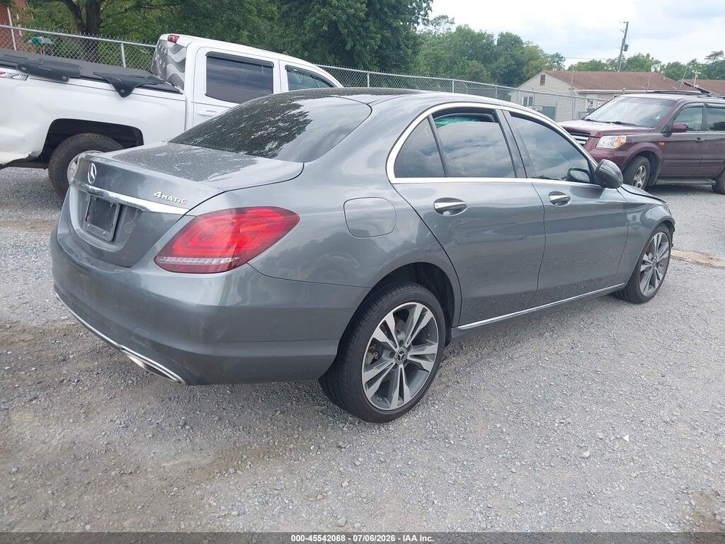 W1KWF8EB3MR626005 2021 MERCEDES-BENZ C 300 photo no. 4