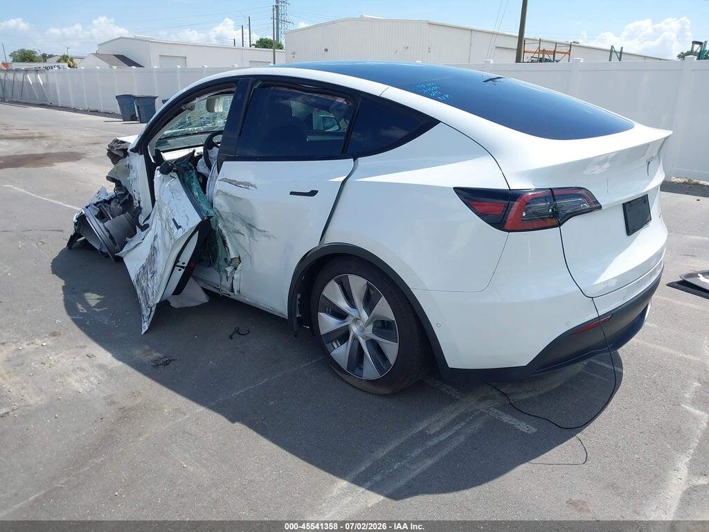 7SAYGAEE7NF530194 2022 TESLA MODEL Y photo no. 3