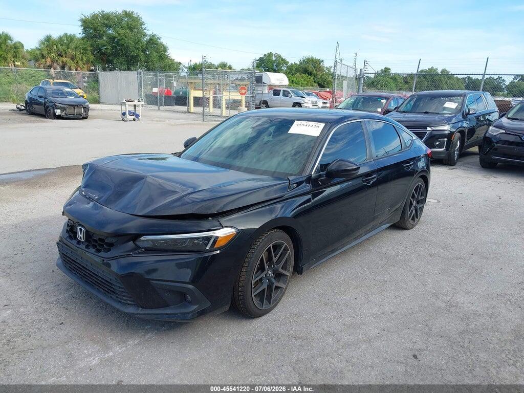 19XFL1H84NE006478 2022 HONDA CIVIC photo no. 2
