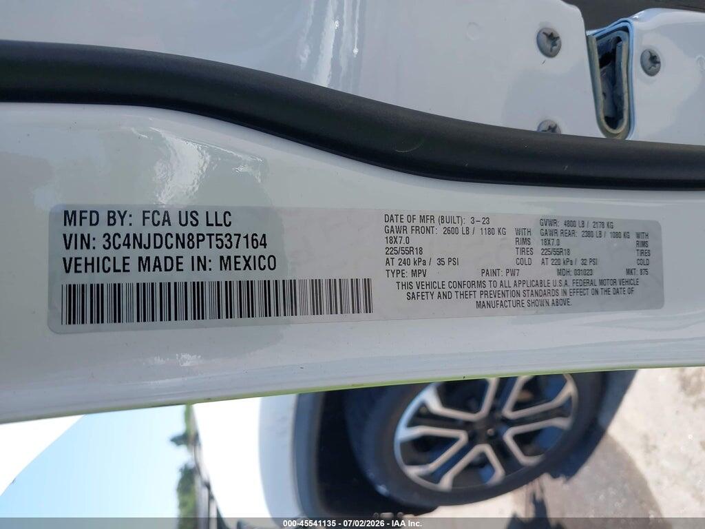 3C4NJDCN8PT537164 2023 JEEP COMPASS photo no. 9