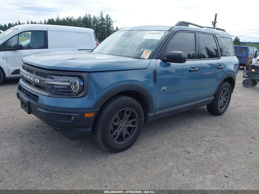 3FMCR9B65MRA84472 2021 FORD BRONCO SPORT photo no. 2