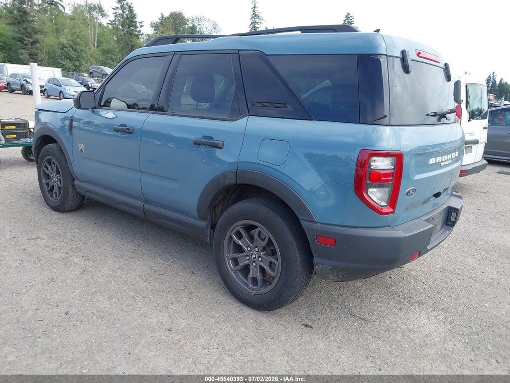 3FMCR9B65MRA84472 2021 FORD BRONCO SPORT photo no. 3