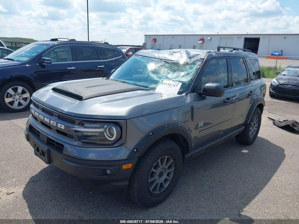 3FMCR9B63NRD14818 2022 FORD BRONCO SPORT photo no. 2