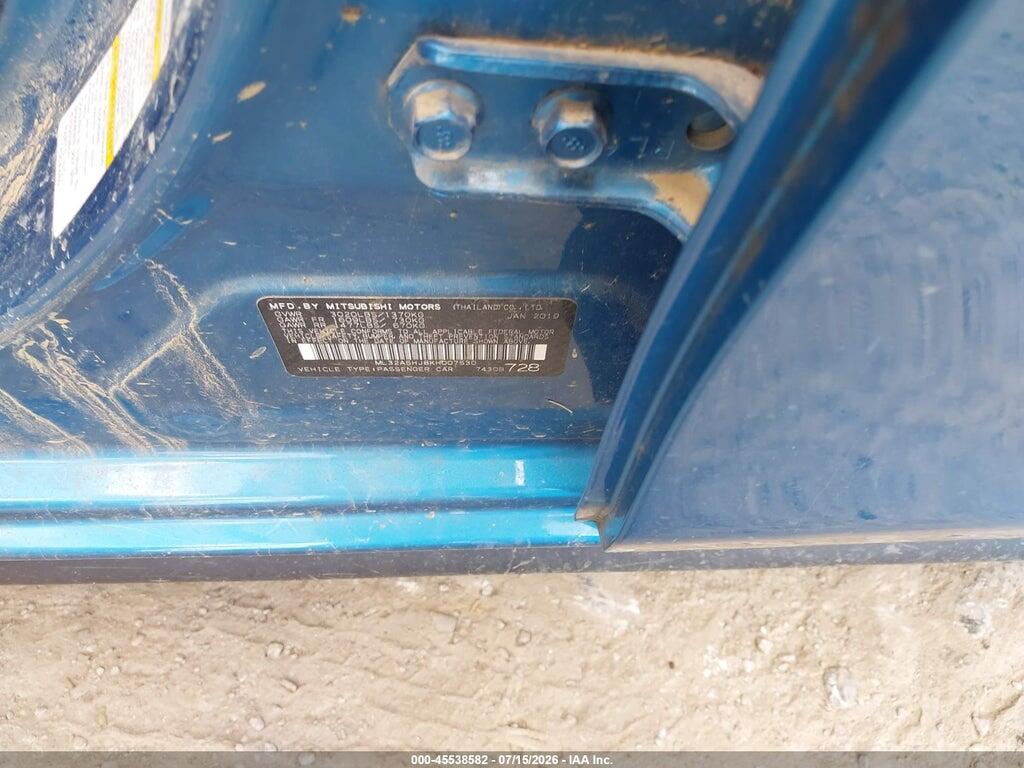 ML32A5HJ8KH007530 2019 MITSUBISHI MIRAGE photo no. 9