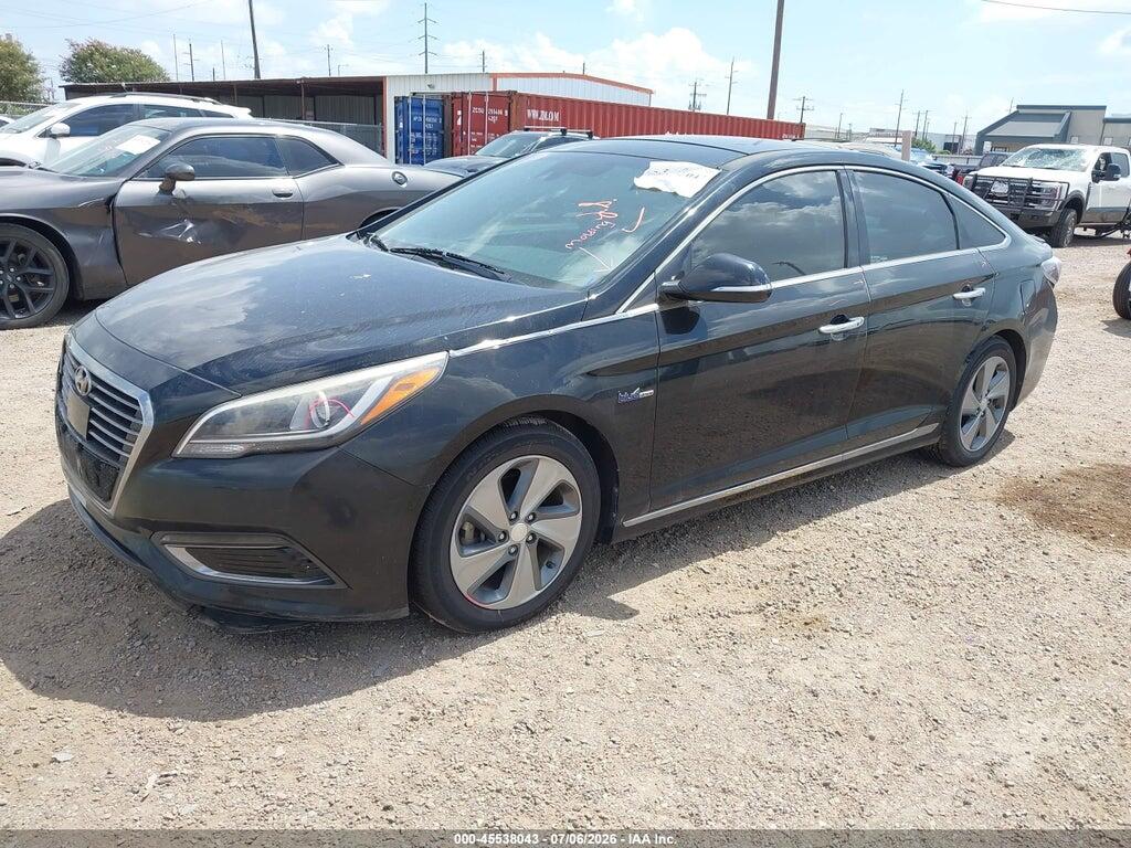 KMHE34L15GA018129 2016 HYUNDAI SONATA HYBRID photo no. 2