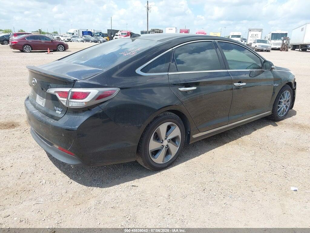 KMHE34L15GA018129 2016 HYUNDAI SONATA HYBRID photo no. 4